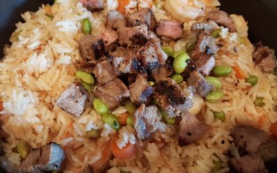 Any Meat, Grain and Veggie “Fried Rice”