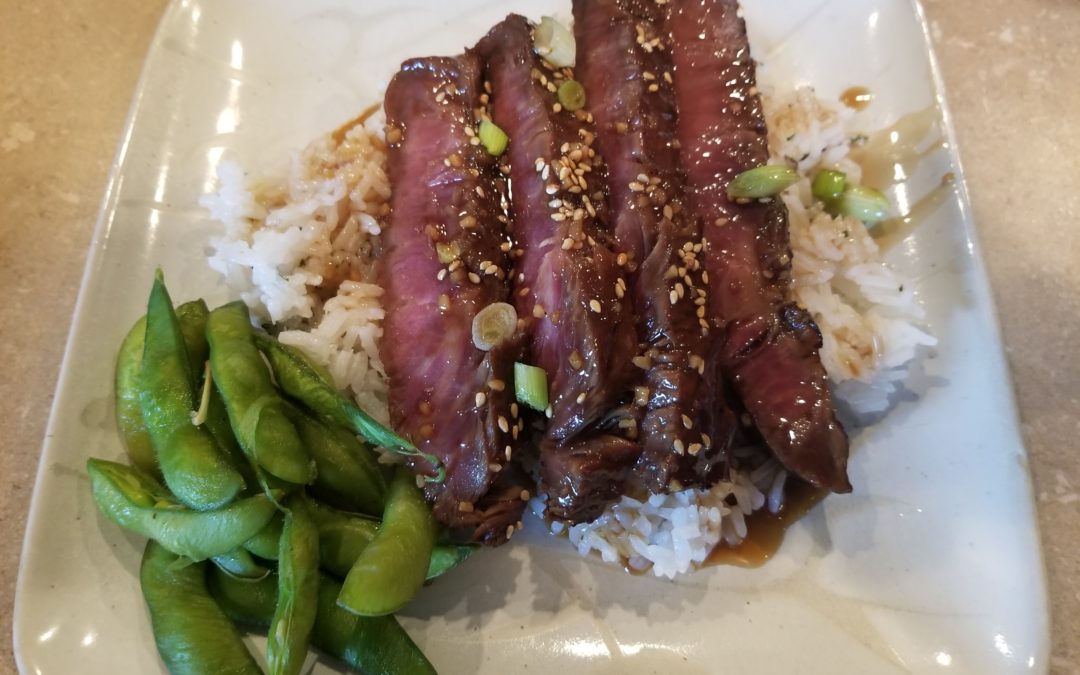 Grilled Asian Marinated Flank Steak
